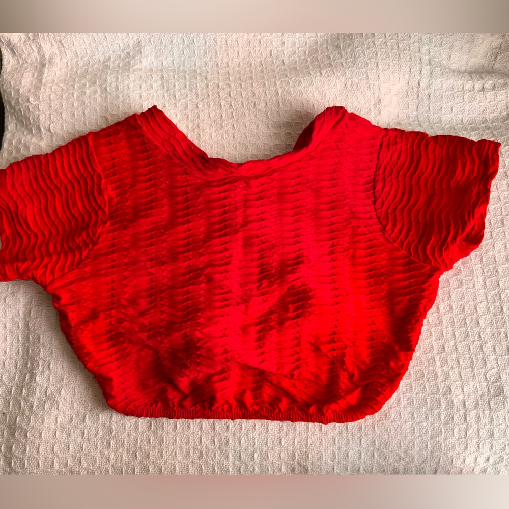 Booty by Brabants - Crop Top - Flamenco Red